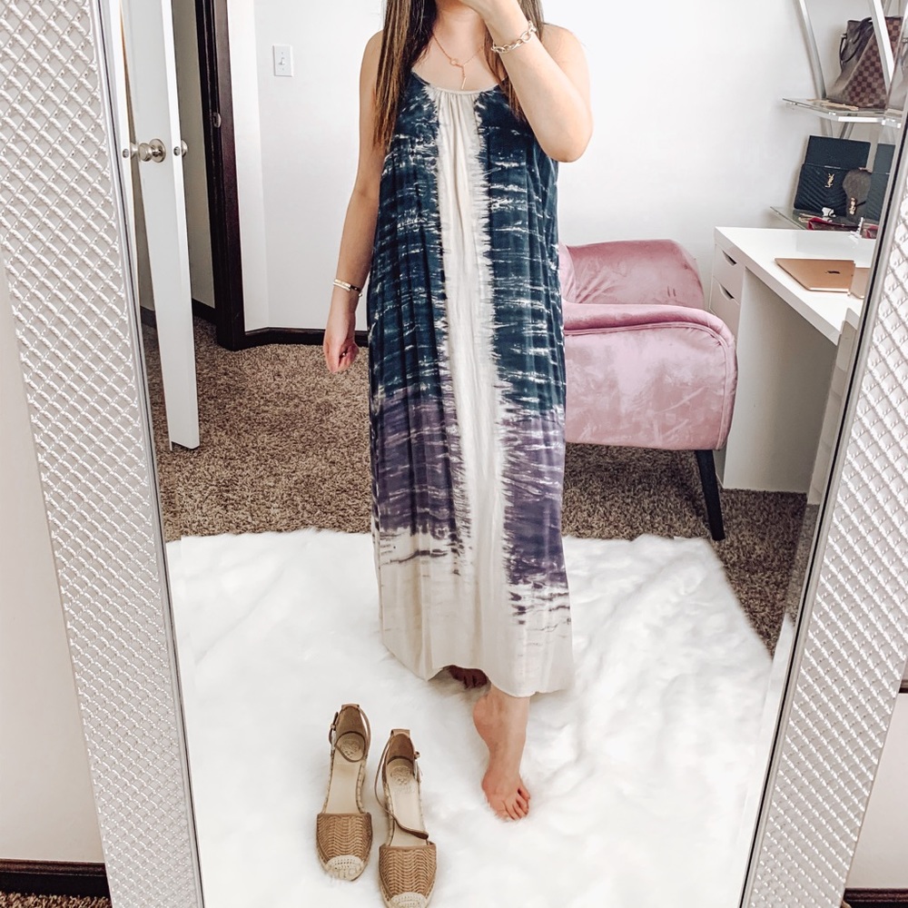 Tie dye maxi